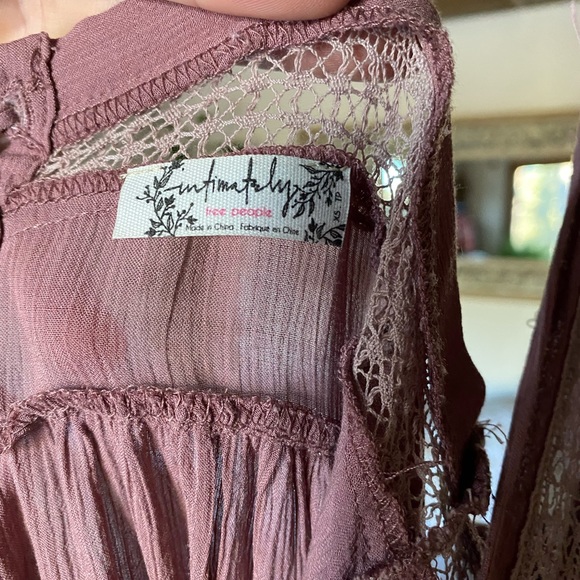 Free People Mini Dress (Mauve) - Picture 6 of 6